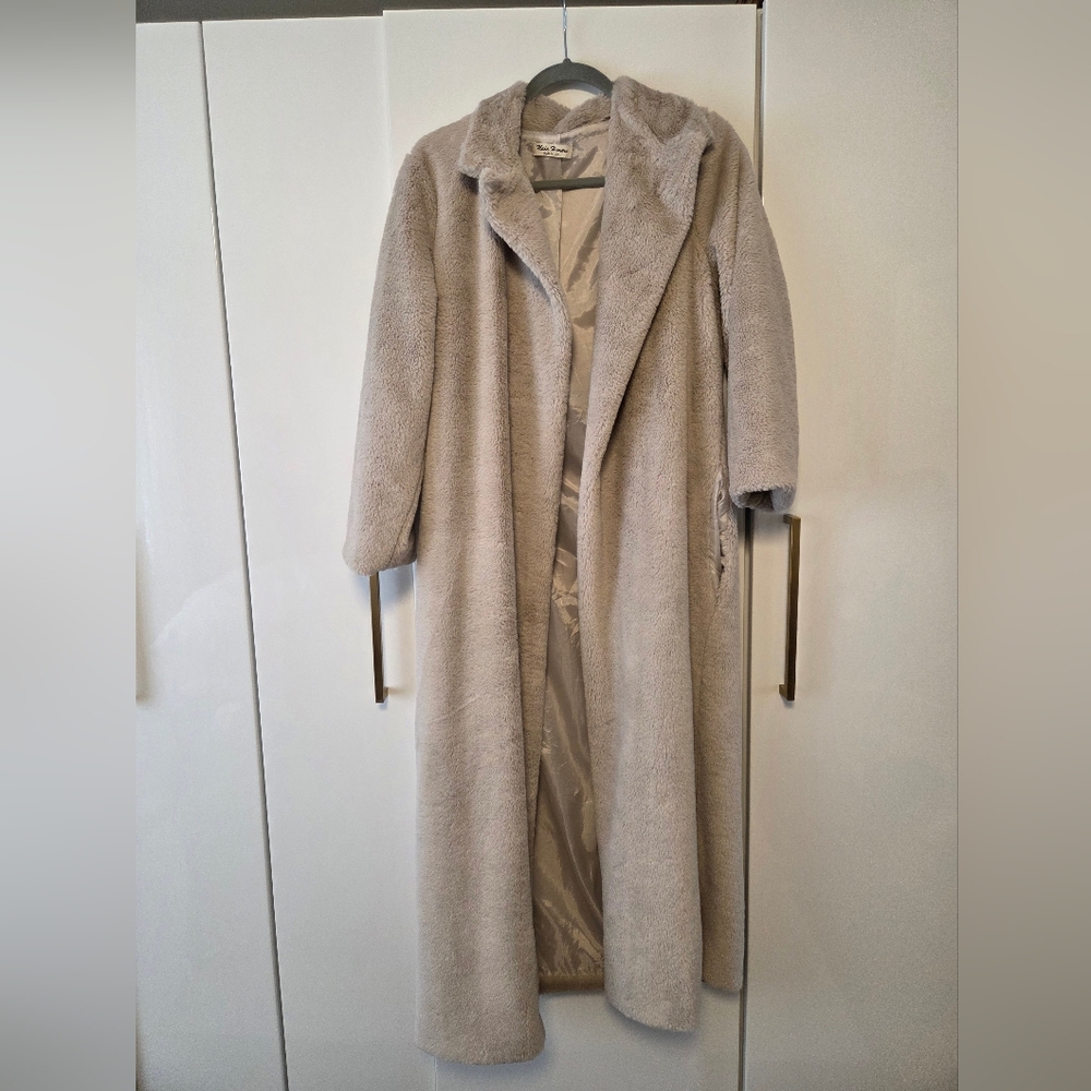 Maia Hemera Made In Italy Faux Fur Jacket